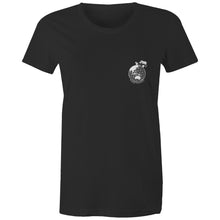 Load image into Gallery viewer, Just Travelling Women&#39;s Organic Tee