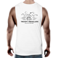 Load image into Gallery viewer, Just Travelling Mens Tank Top Tee