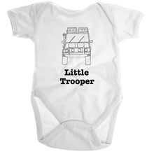 Load image into Gallery viewer, Little Trooper Organic Baby Onesie