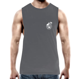 Just Travelling Mens Tank Top Tee