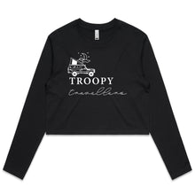 Load image into Gallery viewer, Under the Stars Women&#39;s Long Sleeve Crop Tee